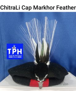 Black Chitrali Cap Markhor Feather