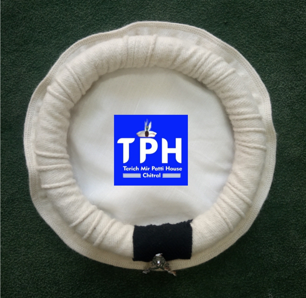 White ChitraLi Cap Markhor Feather - Image 3