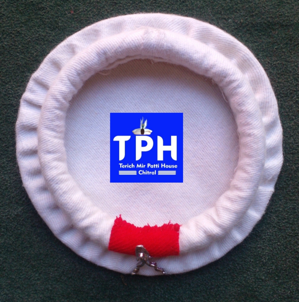 White Chitrali Cap with Markhor - Image 3