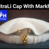White Chitrali Cap With Markhor