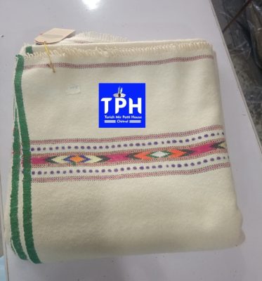 Handmade ChitraLi Gents Pure Wool Shawl